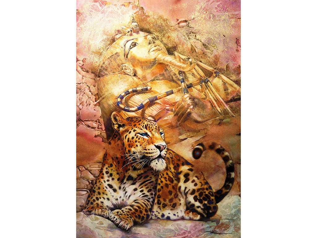 皇族,80×113 cm,複合媒材,2020