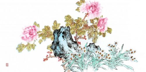 四君子4-46-花卉084(137.5x69cm)-ed(questionable) 四君子4-46-花卉084(137.5x69cm)-ed(questionable)